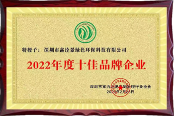 2022年度十佳品牌企业